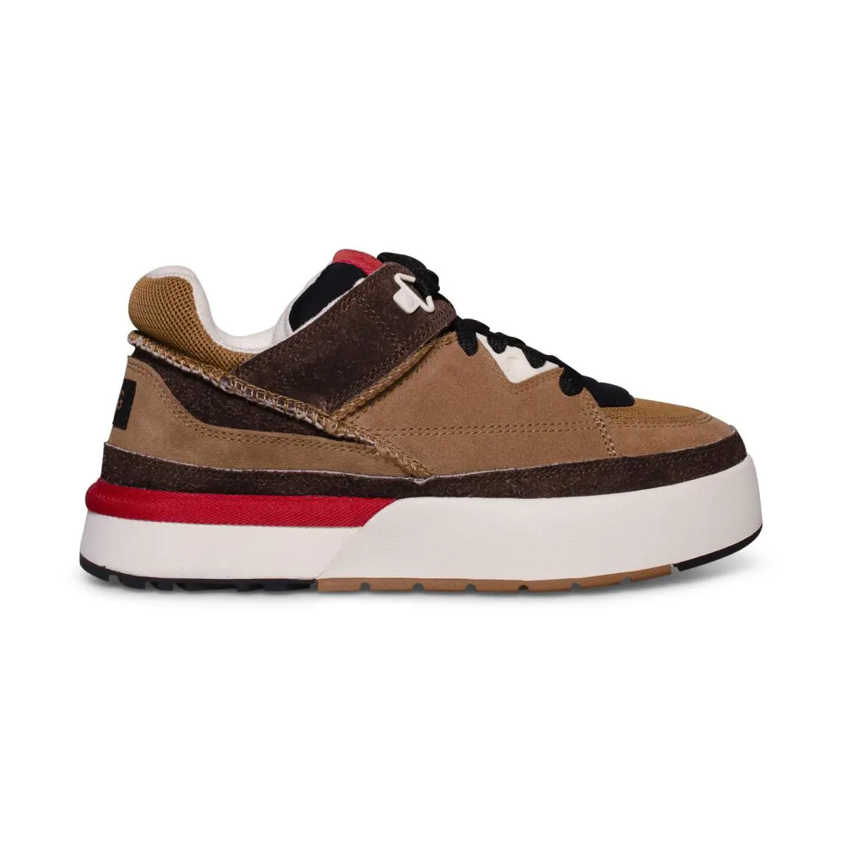 Ugg Goldencush Chestnut / Black Suede All Gender Classic Sneakers Size US M6/W7 - Chestnut/Black