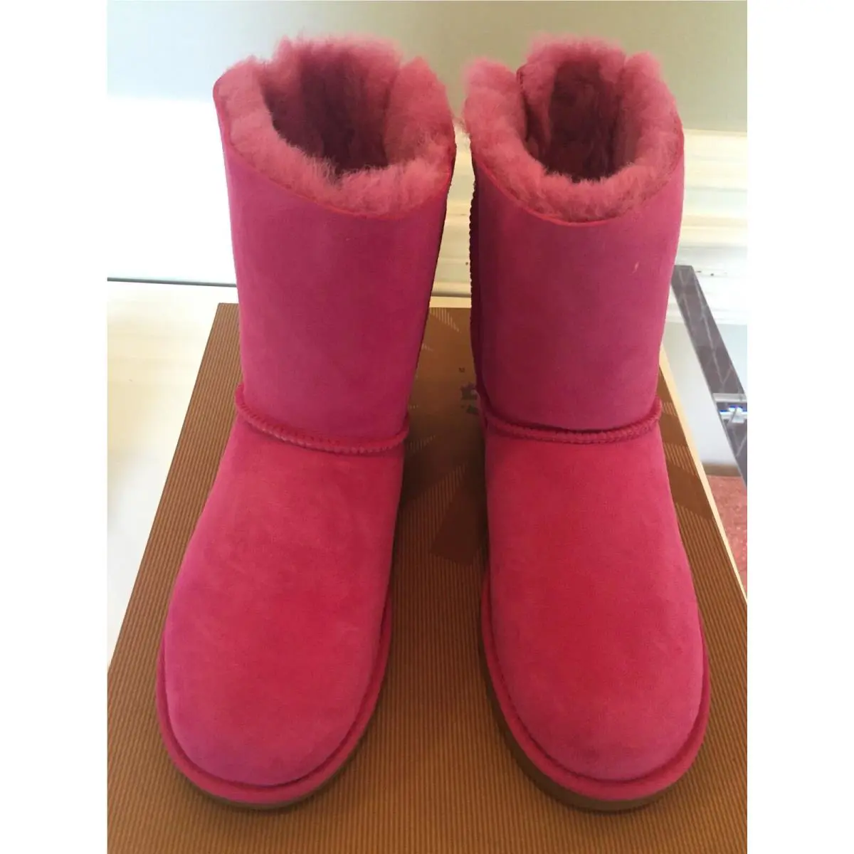 UGG shoes - UGG Australia Bailey Bow - Australia Bailey Bow - Pink (UPC: 887278395430) 0