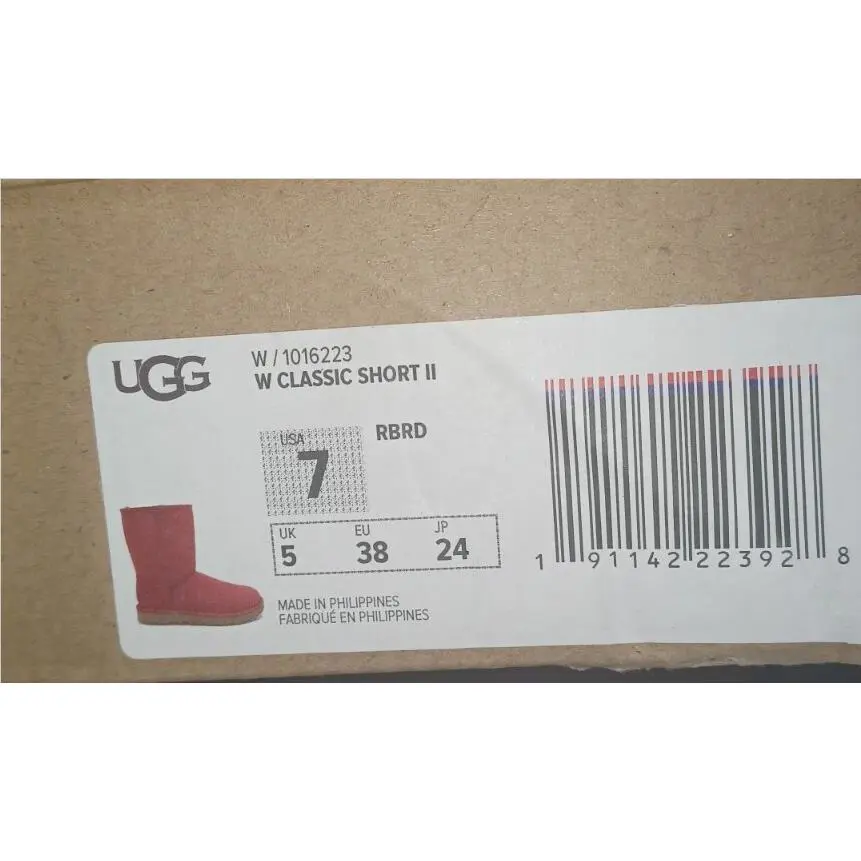 UGG shoes - Ugg Australia Classic Short - Australia Classic Short - Red 6