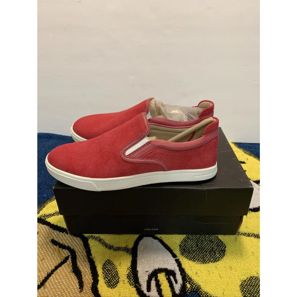 UGG shoes - mateo canvas - mateo canvas - MATEO - Red (UPC: 190108850864) 1