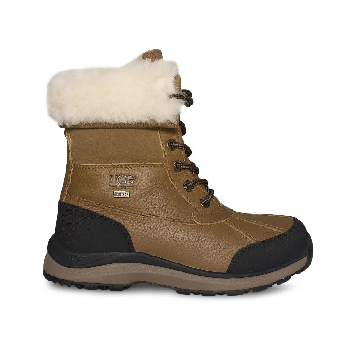 Ugg Adirondack Iii Chestnut Leather Sheepskin Women`s Boots Size US 6.5 by UGG