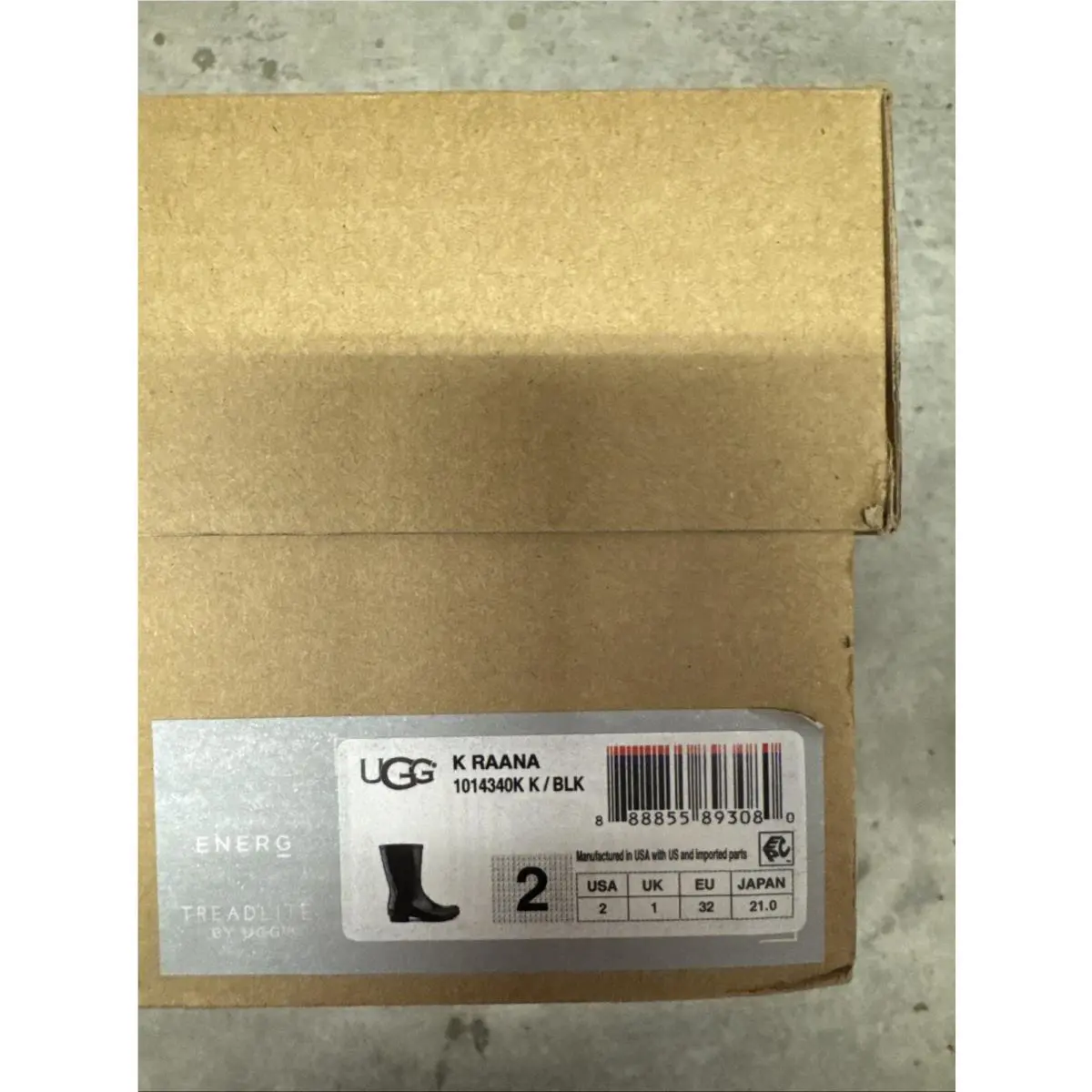 UGG shoes - UGG Raana Rain - Raana Rain - Black 3