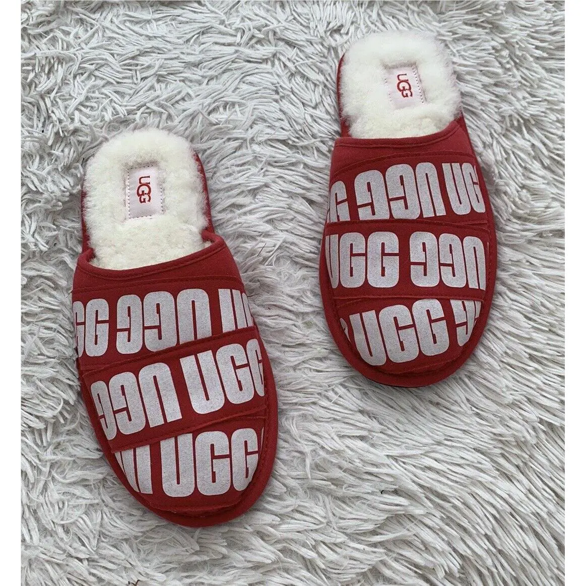 UGG shoes - Scuff Graphic - Scuff Graphic - Red 2