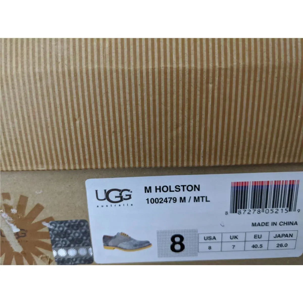 UGG shoes Holston Oxfords - Metal 4