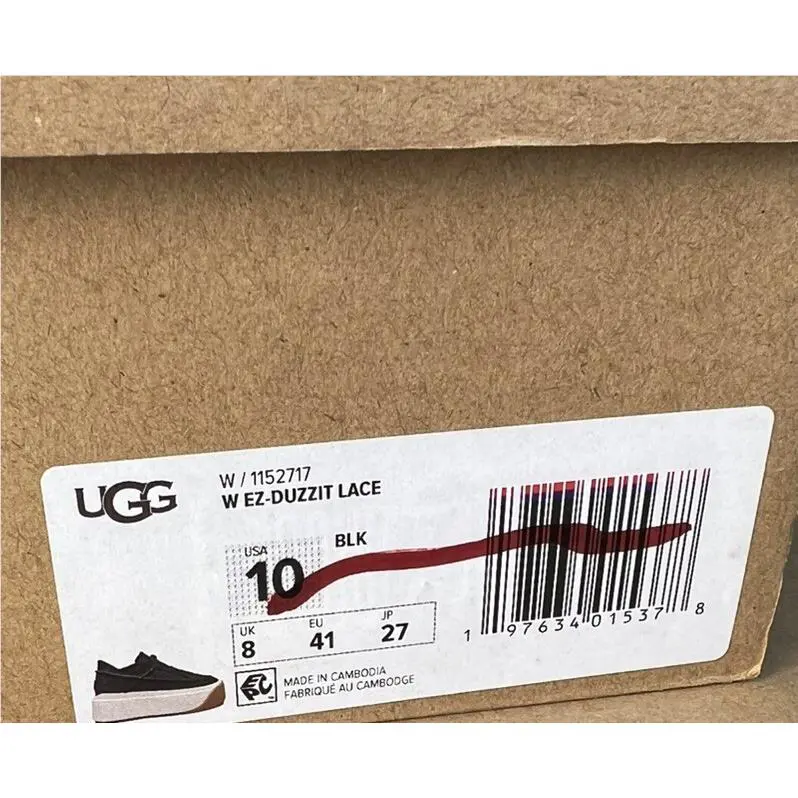 UGG shoes - UGG EZ-DUZZIT - Black 4