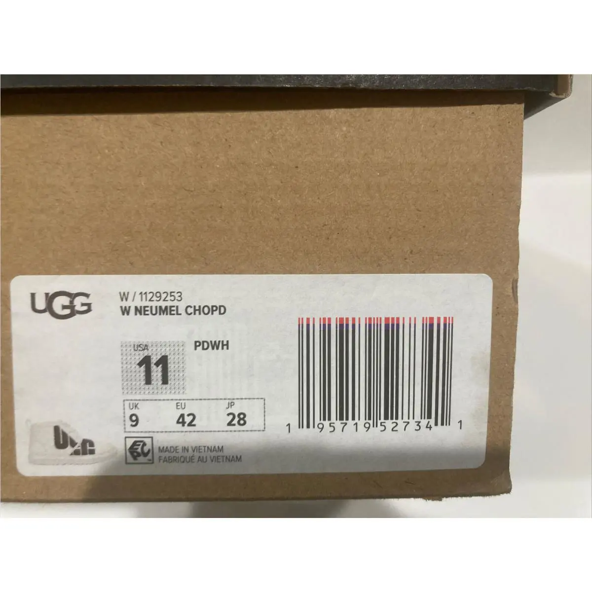 UGG shoes - UGG NEUMEL CHPD - NEUMEL CHPD - Black 8