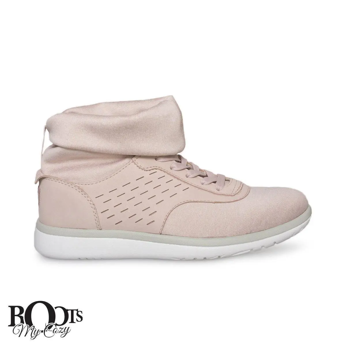 Ugg Islay Quartz Leather High Top Stretch Womens Sneakers Size US 11/UK 9.5 - Quartz