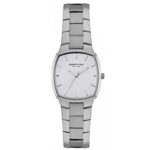 Kenneth Cole KC50893002 Women`s Classic Stainless Steel Band Watch - Silver