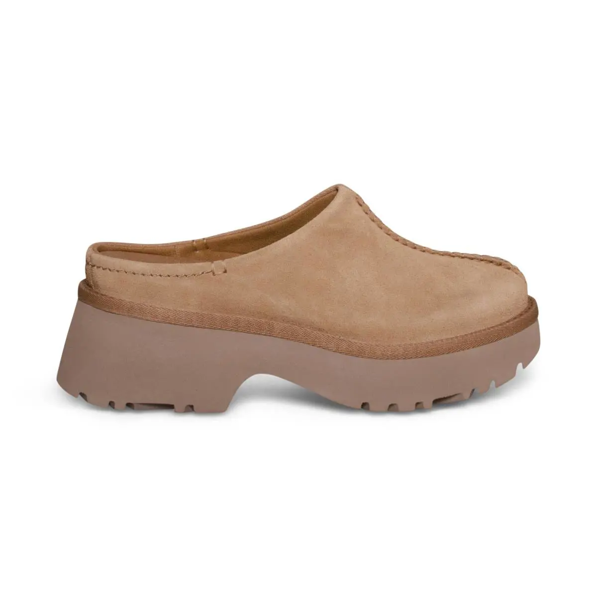 Ugg Heights Clog Chestnut Suede Slip ON Women`s Shoes Size US 10/UK 8 by UGG