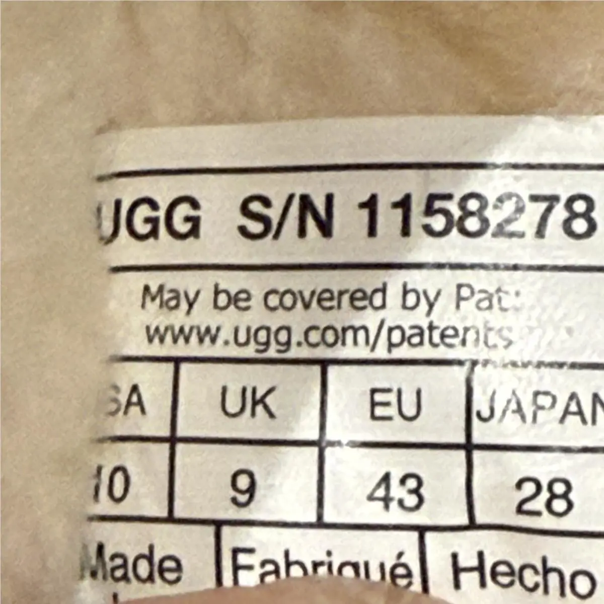 UGG shoes - TASMAN CALI WAVE - TASMAN CALI WAVE - 1158278 - Gray (UPC: 197634316970) 6