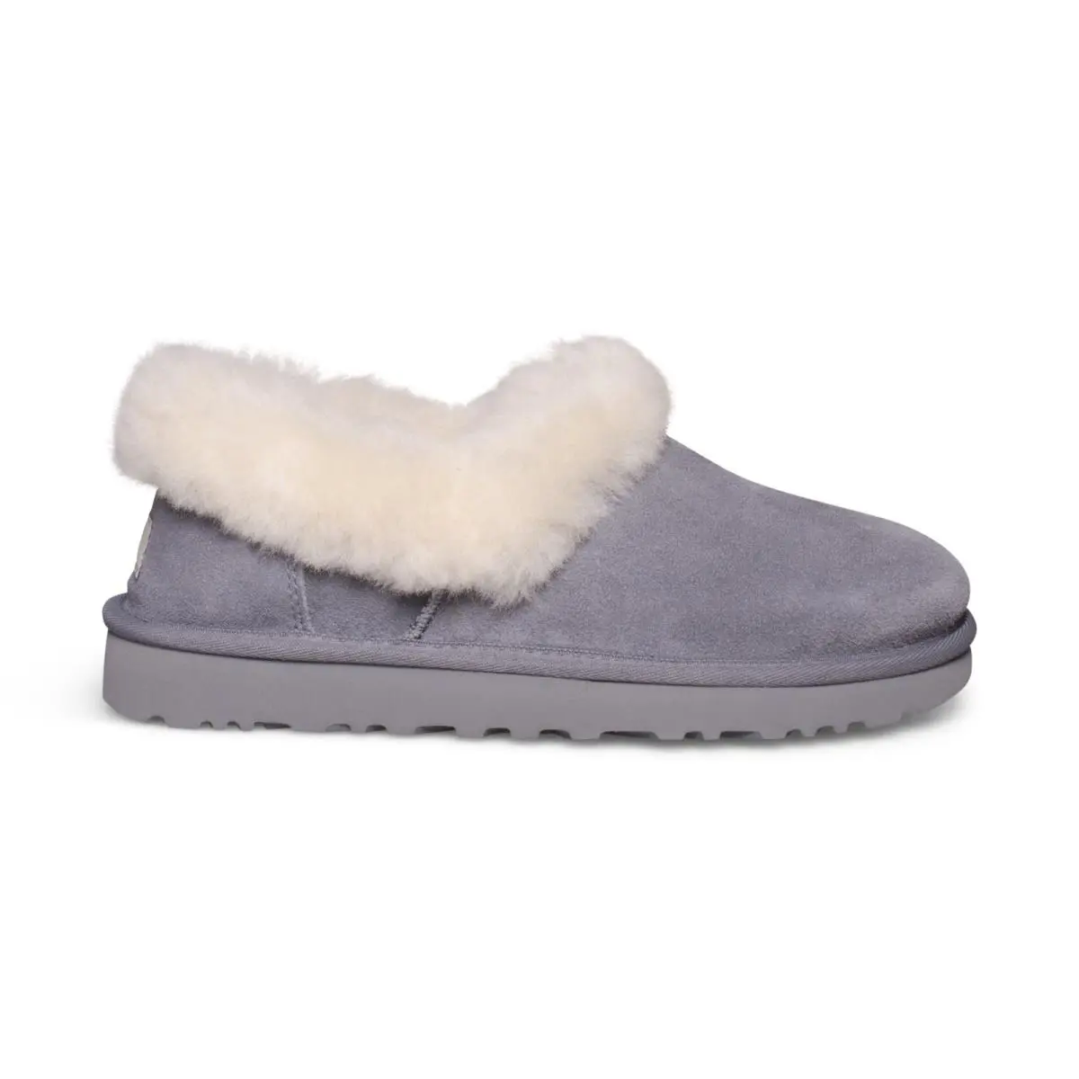 Ugg Nita Lighthouse Suede Sheepskin Wool Shearling Women`s Slippers Size US 7 - Lighthouse