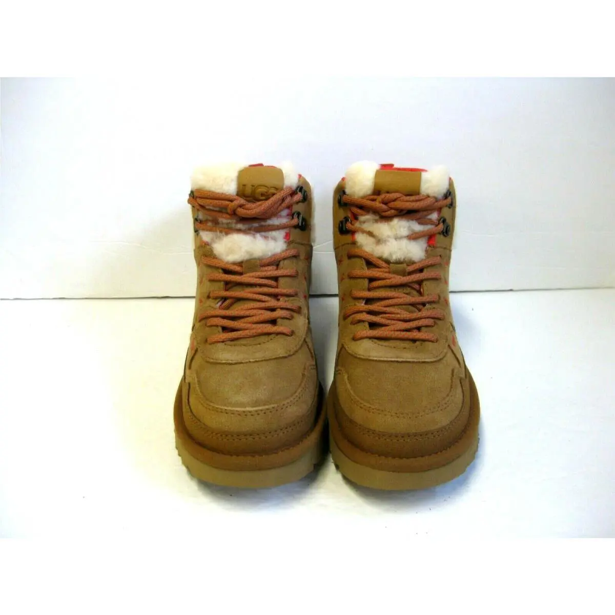 UGG shoes - UGG HIGHLAND HI HERITAGE - HIGHLAND HERITAGE - Chestnut / Fire Red Suede 0