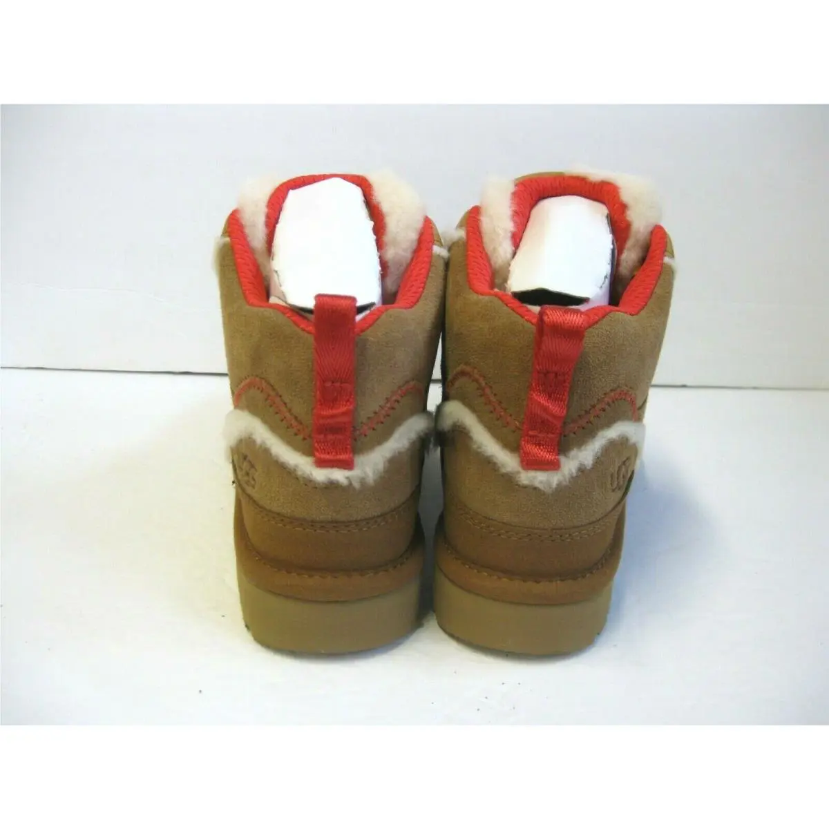 UGG shoes - UGG HIGHLAND HI HERITAGE - HIGHLAND HERITAGE - Chestnut / Fire Red Suede 2