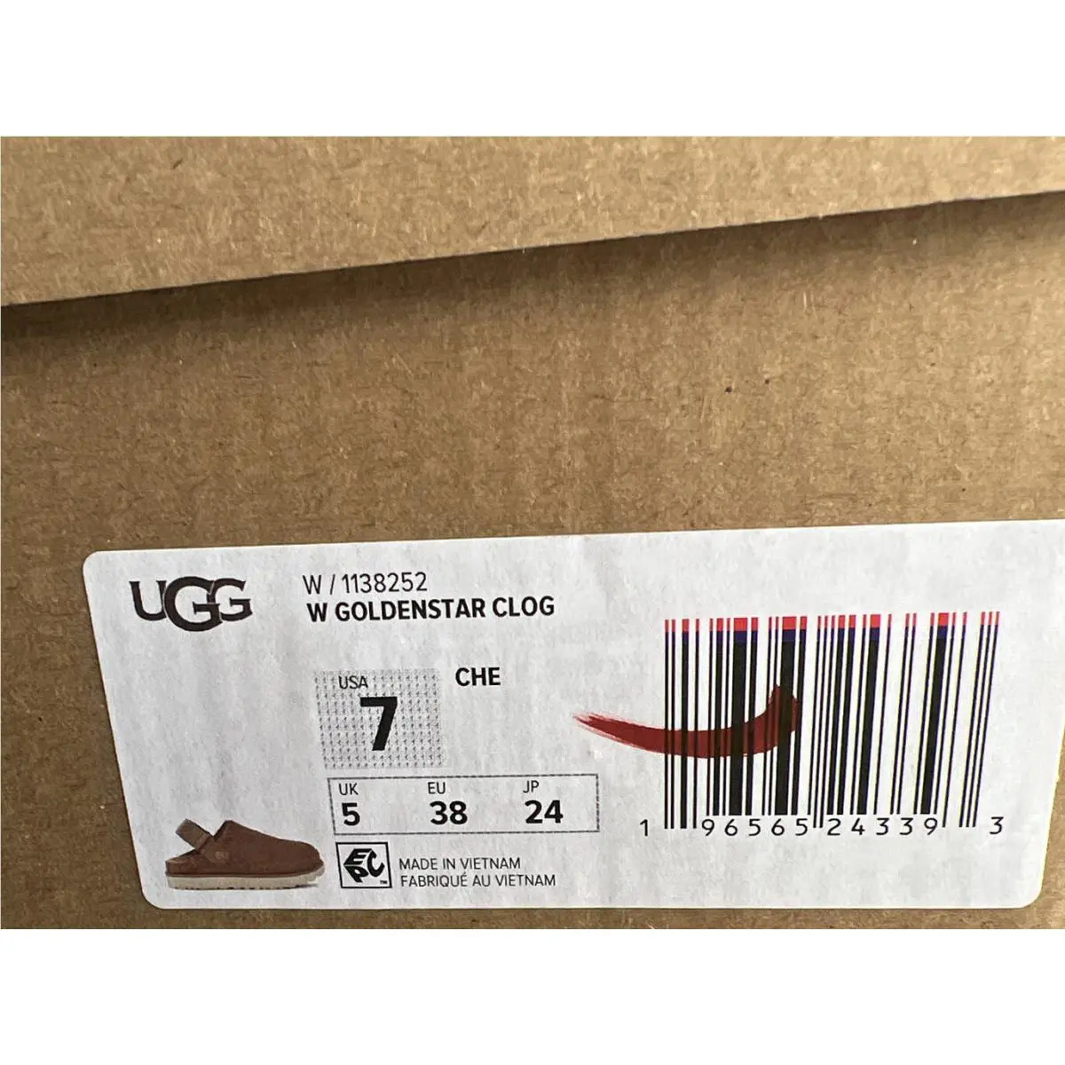 UGG shoes GOLDENSTAR - Chestnut 4