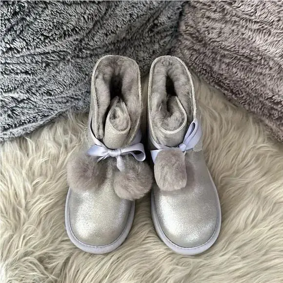 UGG shoes - UGG Gita Boot - Gita Boot - Silver (UPC: 190108960501) 0