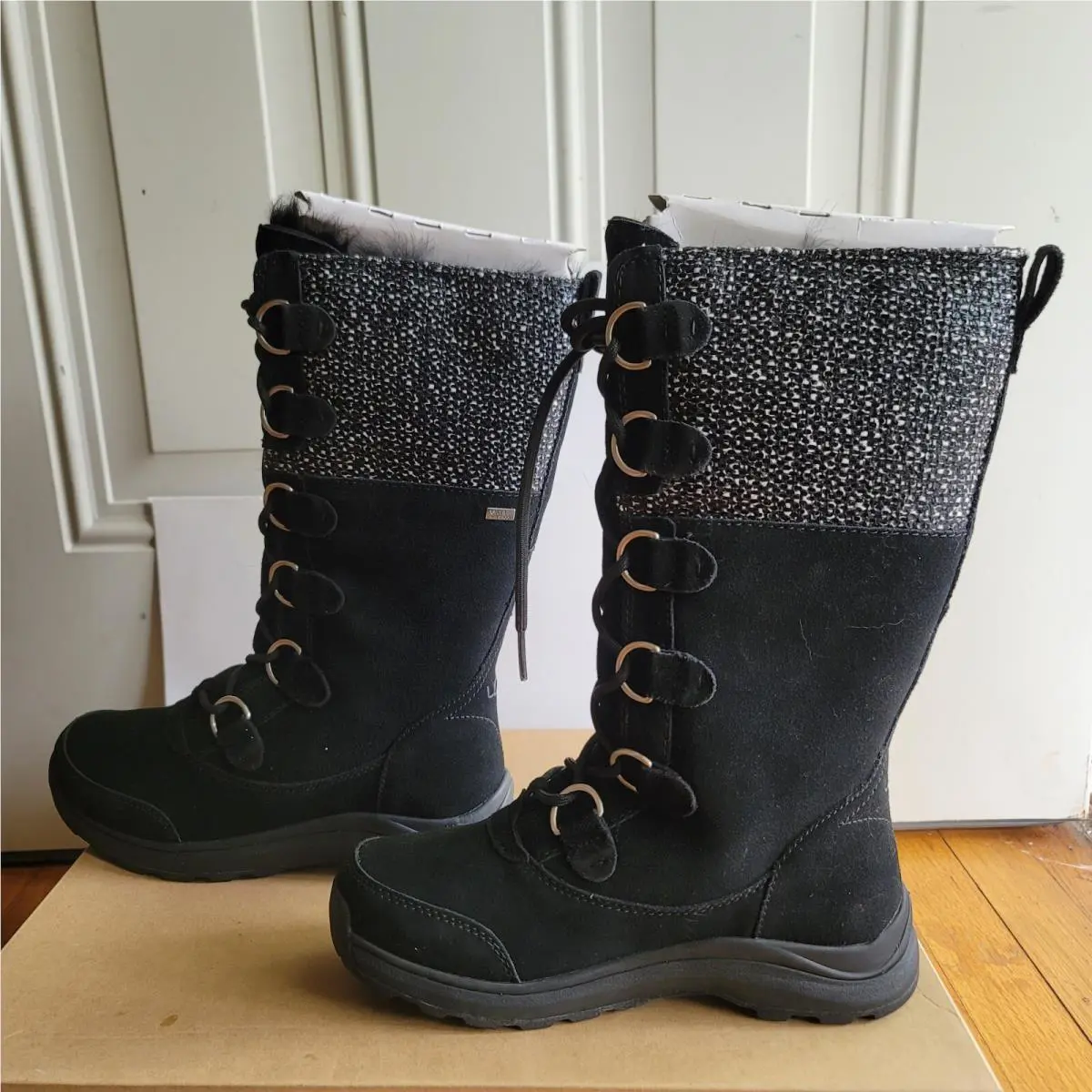 UGG shoes - UGG Australia Atlason Frill 1019188 - Black 0