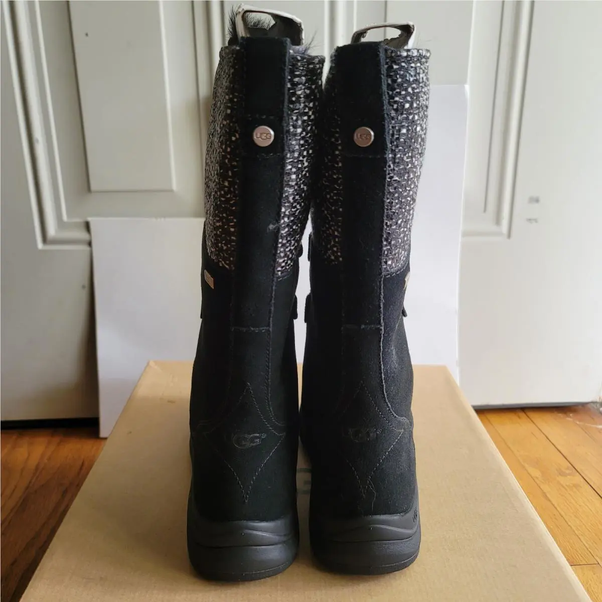 UGG shoes - UGG Australia Atlason Frill 1019188 - Black 2