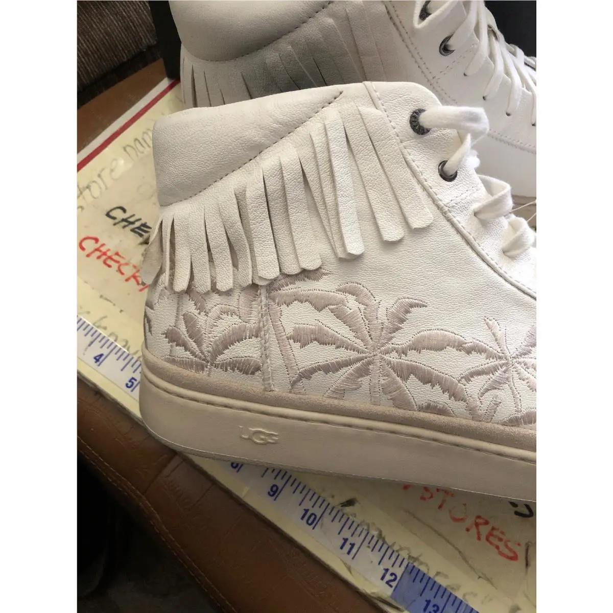 UGG shoes - M CALI - CALI - White, Manufacturer: WHITE BEIGE (UPC: 191142362832) 8