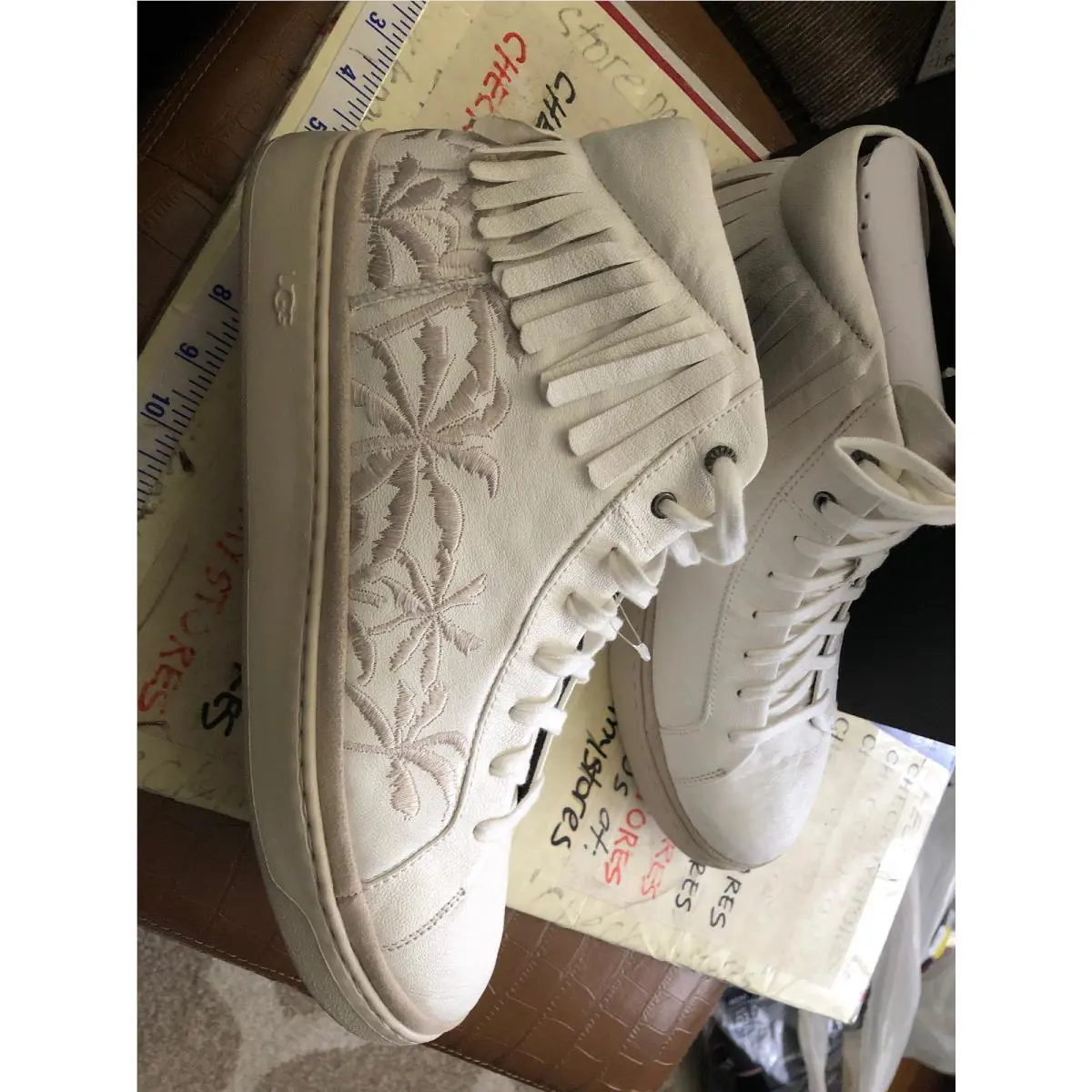 UGG shoes - M CALI - CALI - White, Manufacturer: WHITE BEIGE (UPC: 191142362832) 10