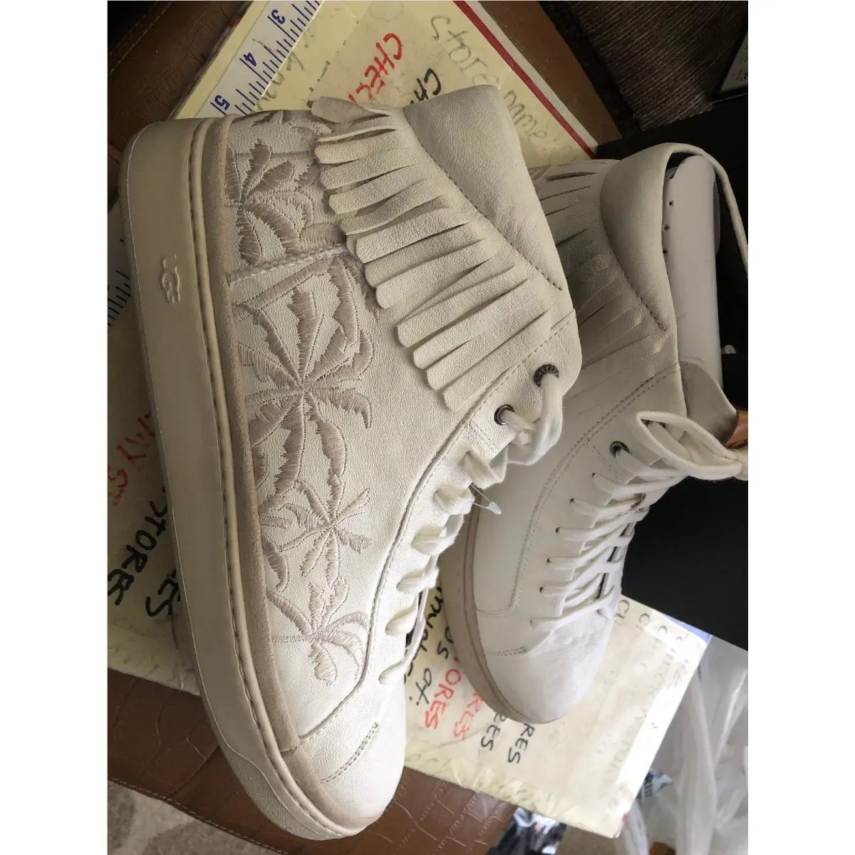 UGG shoes - M CALI - CALI - White, Manufacturer: WHITE BEIGE (UPC: 191142362832) 0