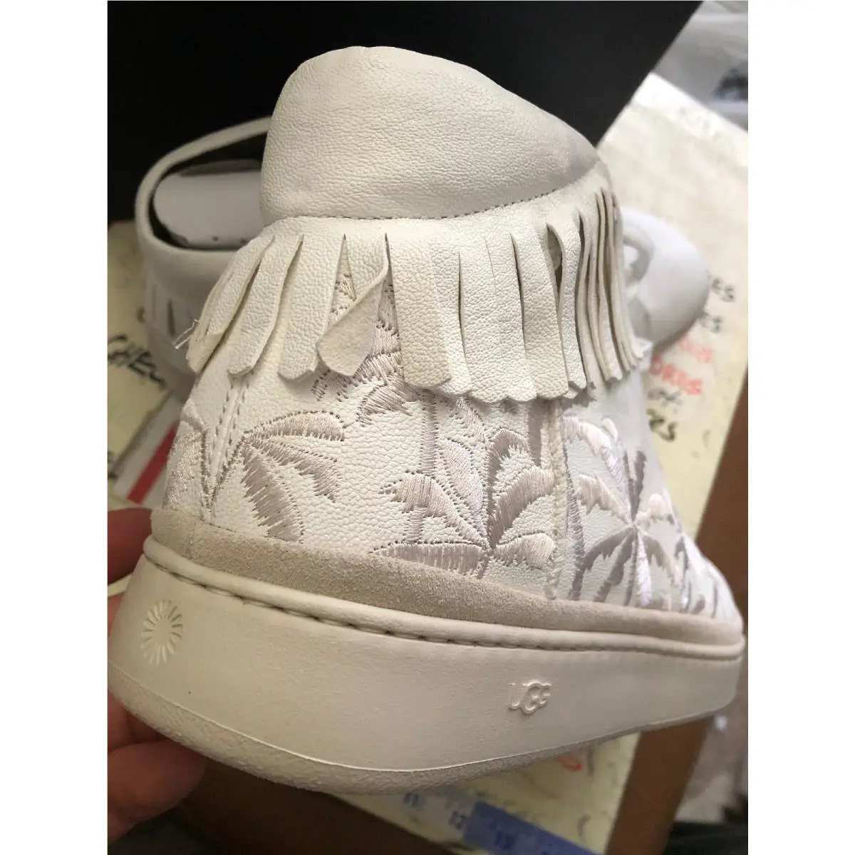 UGG shoes - M CALI - CALI - White, Manufacturer: WHITE BEIGE (UPC: 191142362832) 1