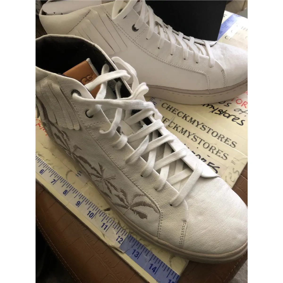 UGG shoes - M CALI - CALI - White, Manufacturer: WHITE BEIGE (UPC: 191142362832) 7