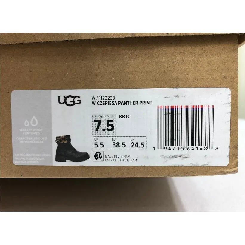 UGG shoes - UGG Czeriesa - Czeriesa - 1123230 - Black/Butterscotch, Manufacturer: Black/Butterscotch (UPC: 194715641488) 10