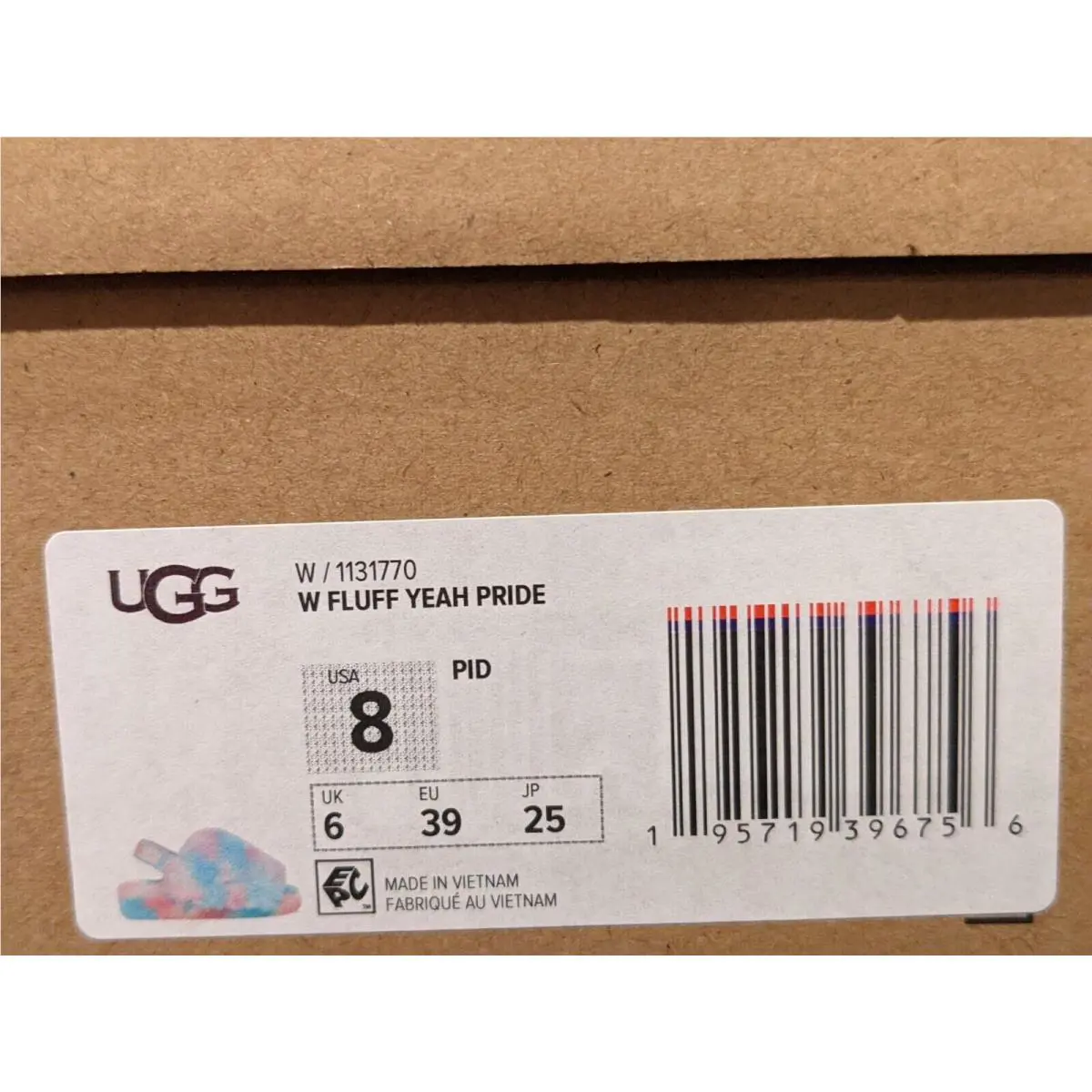 UGG shoes - Ugg Australia Fluff Yeah - Australia Fluff Yeah - Pride Stripes 5
