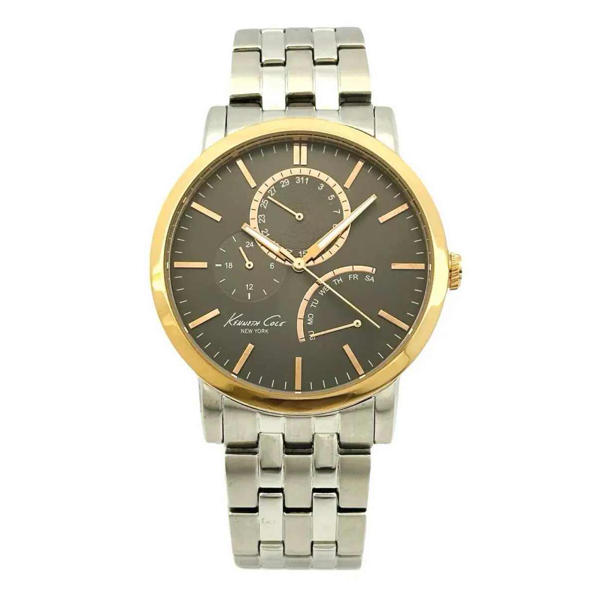 Kenneth Cole KC9260 Dress Sport Multifunction Bi-colour Stainless Steel Watch