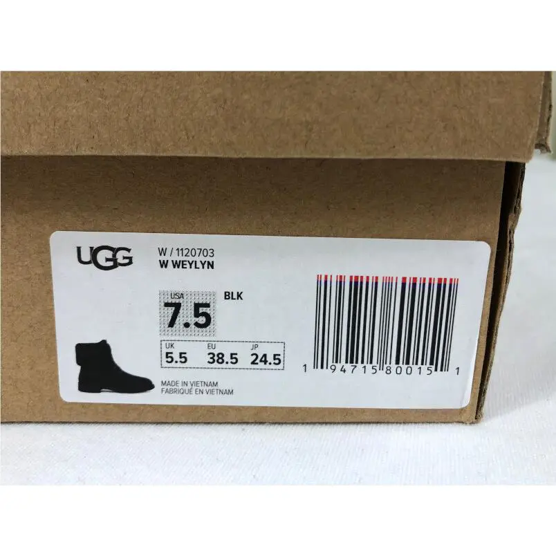 UGG shoes - UGG Weylyn - Weylyn - 1120703 - Black, Manufacturer: Black (UPC: 194715800151) 10