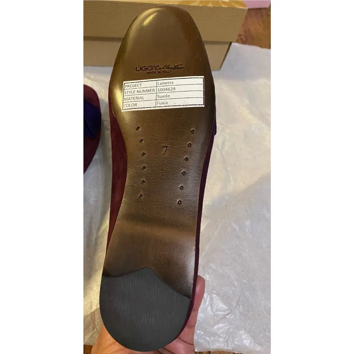 UGG shoes - Ugg Italian Collection - Italian Collection - Burgundy 3