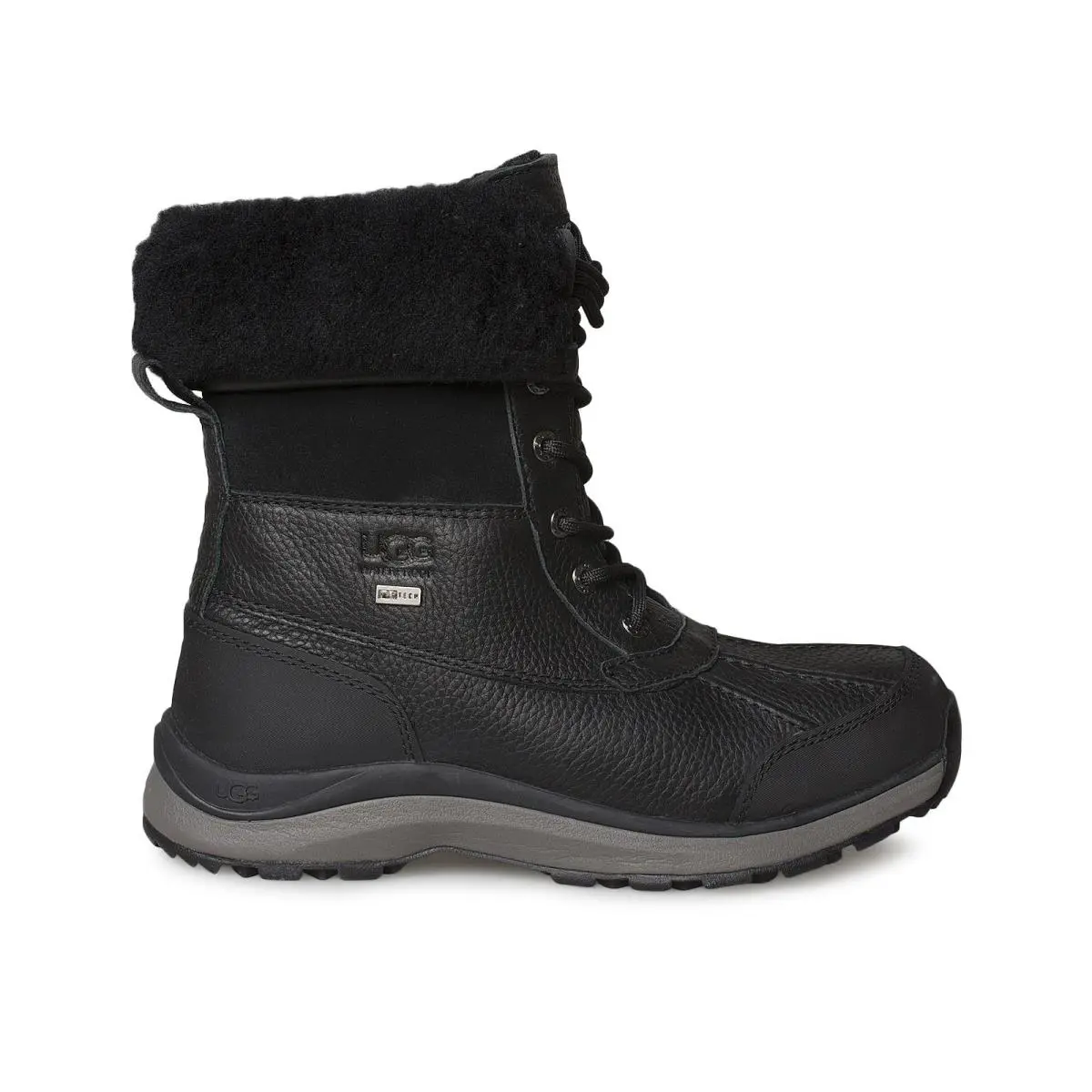 Ugg Adirondack Iii Black Black Waterproof Sheepskin Women`s Boots Size US 9.5