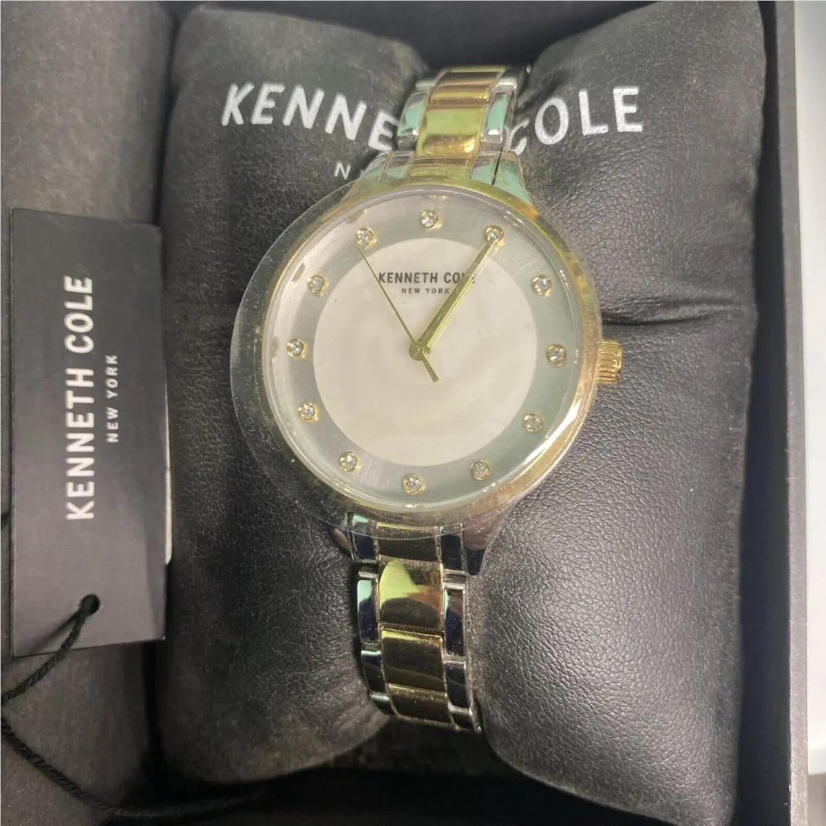 Kenneth Cole Two Tone Stainless Steel Women`s Watch - KC51058001