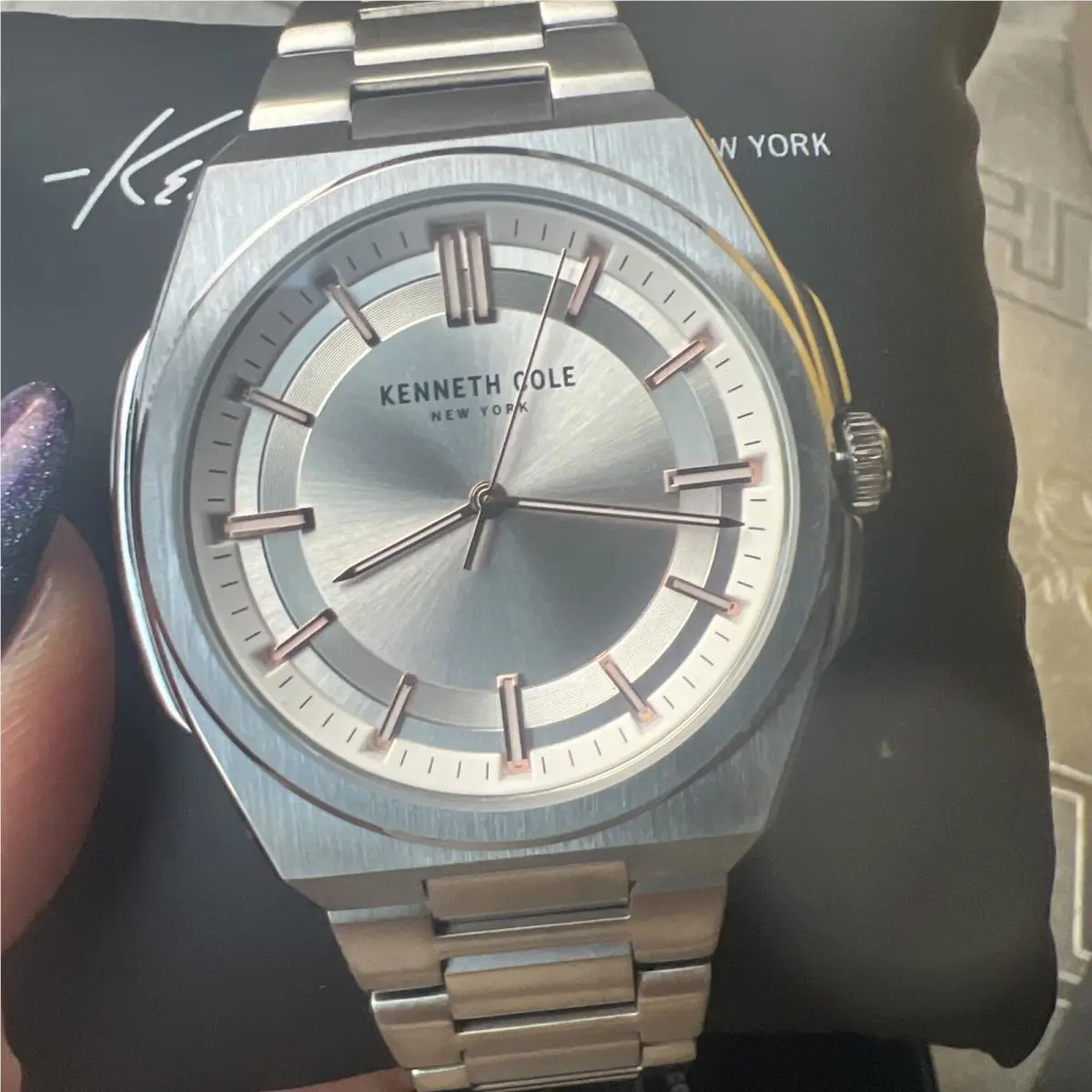 Bnwb Men’s Modern Classic 41mm Watch in Stainless Steel Kenneth Cole York