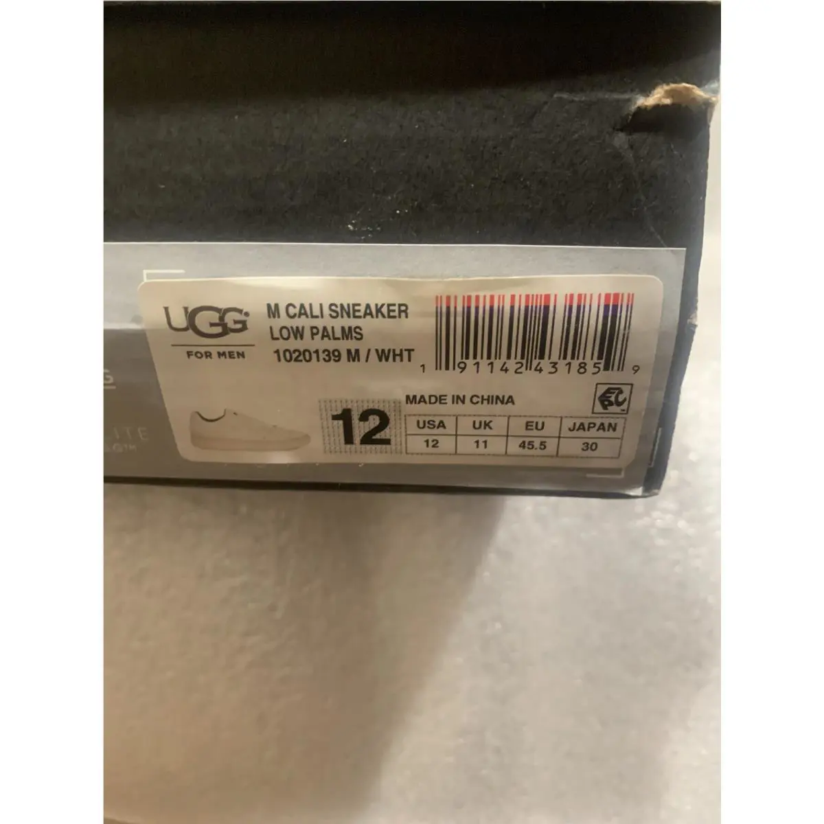 UGG shoes - Cali - Cali - White (UPC: 191142431859) 9