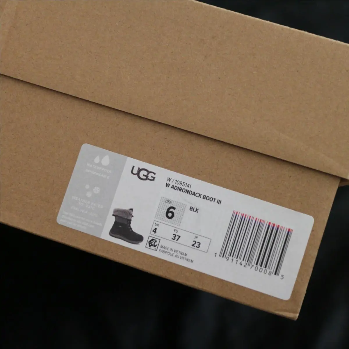 UGG shoes - UGG Australia Adirondack - Australia Adirondack - Black (UPC: 889110449240) 9