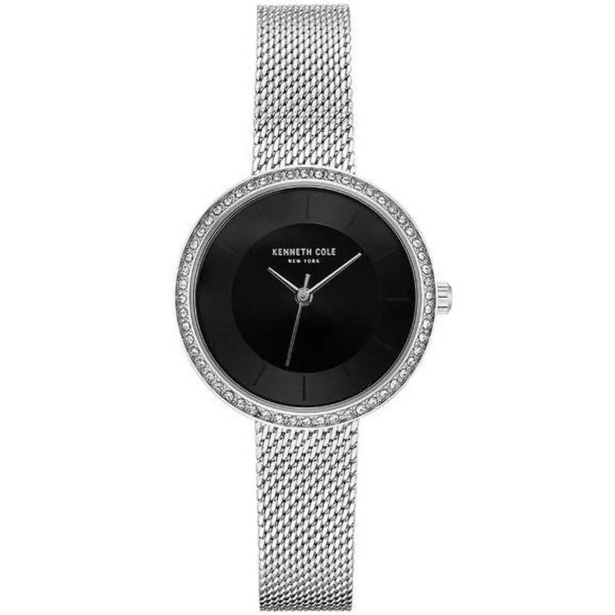 Kenneth Cole KC50198002 Women`s York Classic Crysatallized Steel Watch