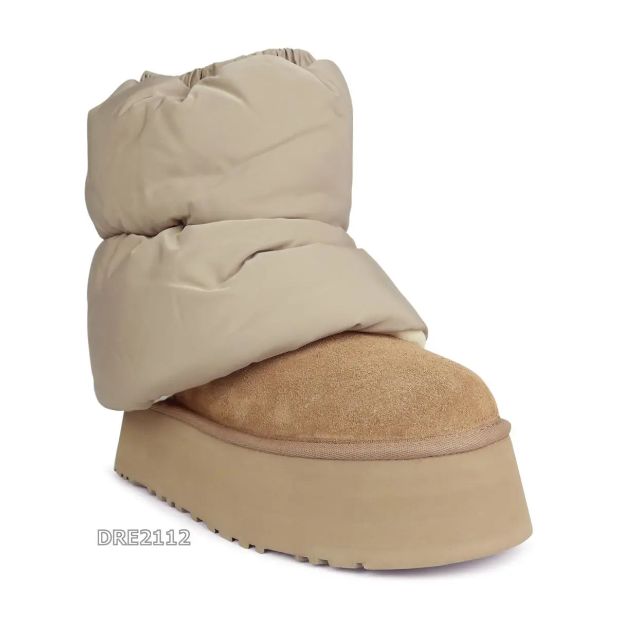 UGG shoes - UGG Classic Mini Dipper Puffer - Chestnut 0
