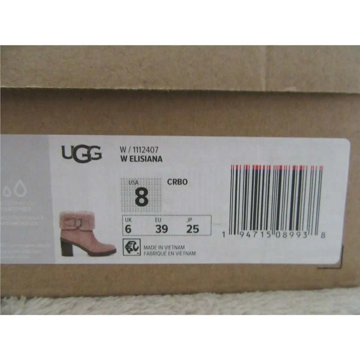 UGG shoes - UGG Elisiana - Elisiana - Brown (UPC: 194715089938) 10