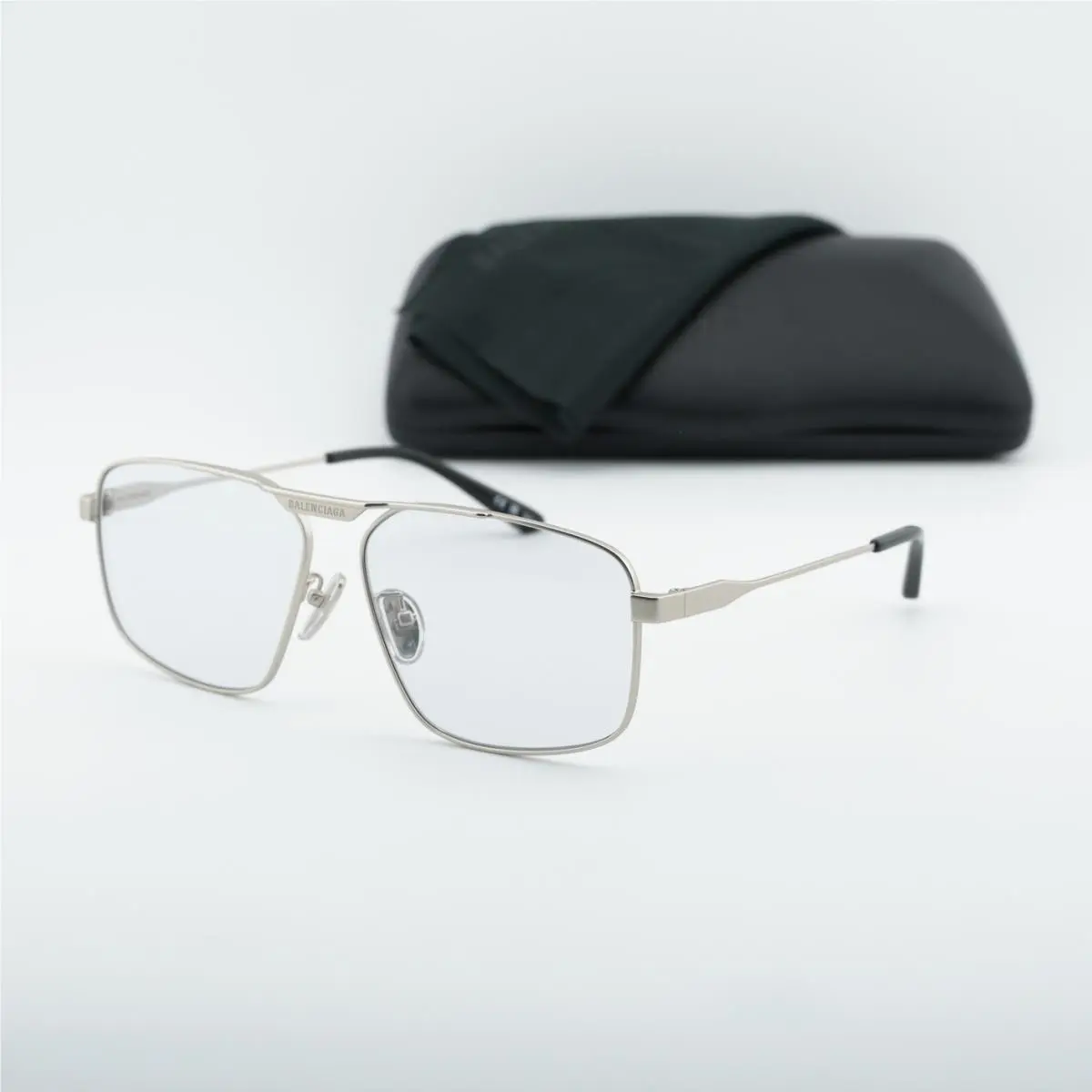 Balenciaga BB0418SK 004 Silver/grey 62-14-145 Sunglasses