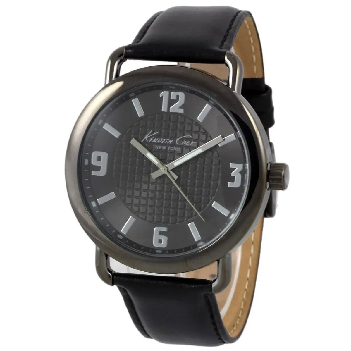 York Men`s Analog Watch Black KCW1045 by Kenneth Cole