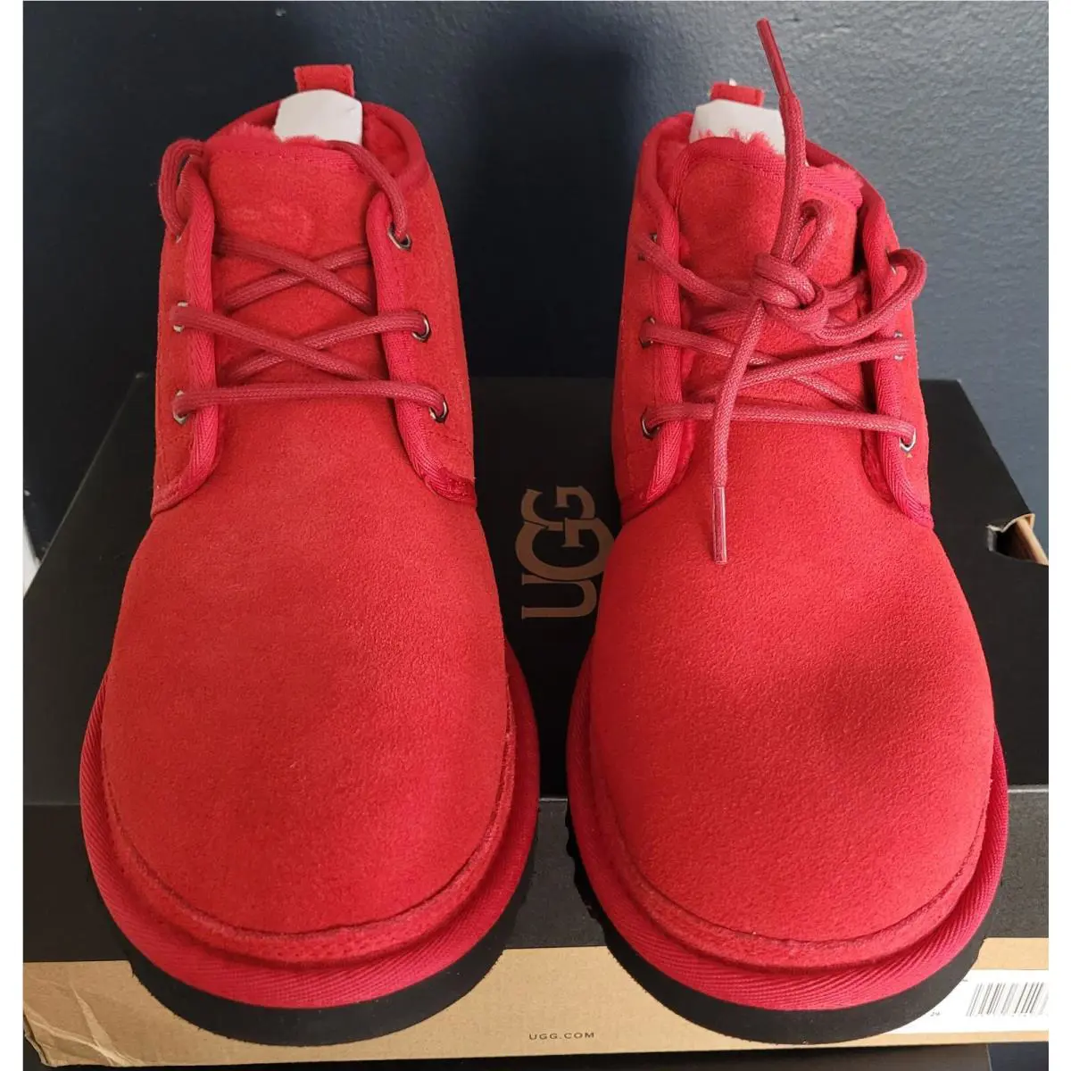 UGG shoes - SAMBA - SAMBA - Red/Black (UPC: 195719745486) 0