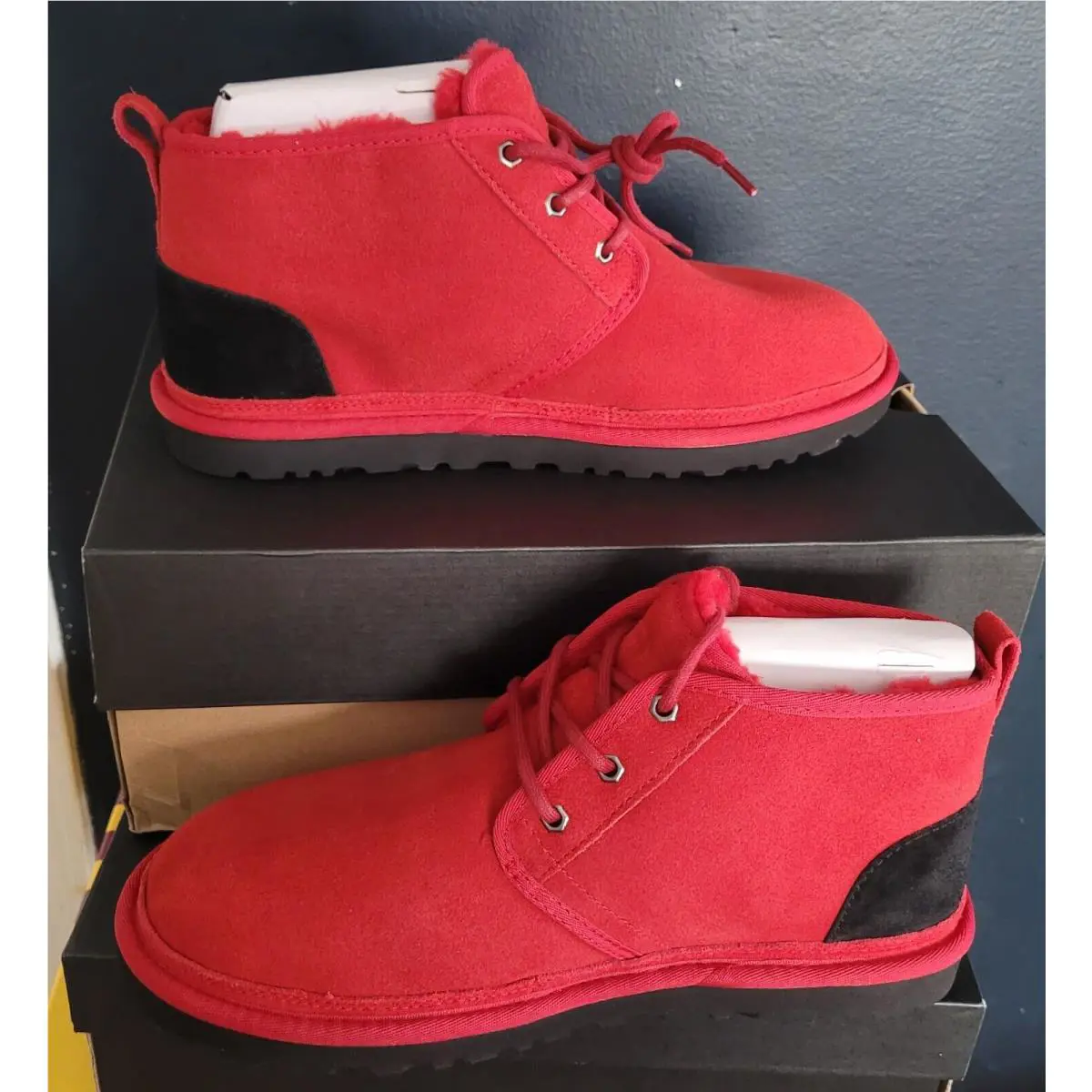 UGG shoes - SAMBA - SAMBA - Red/Black (UPC: 195719745486) 2