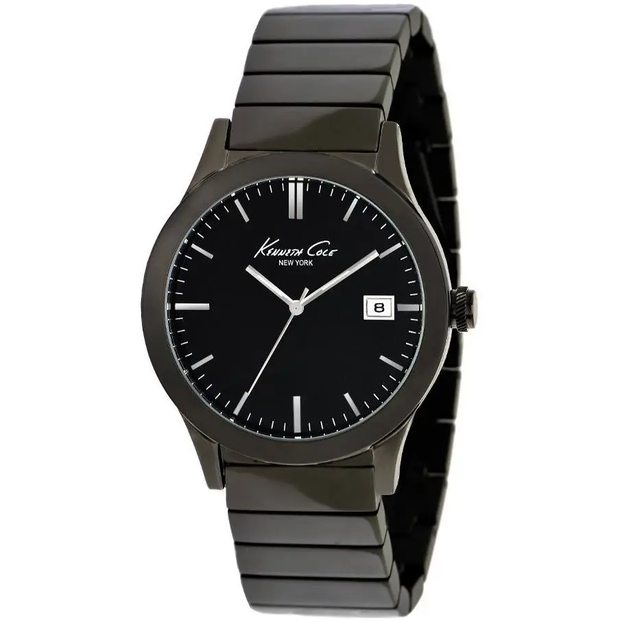 New-kenneth Cole Polished Gunmetal/hematite IP S/steel Mens Watch KC9117+BOX by Kenneth Cole