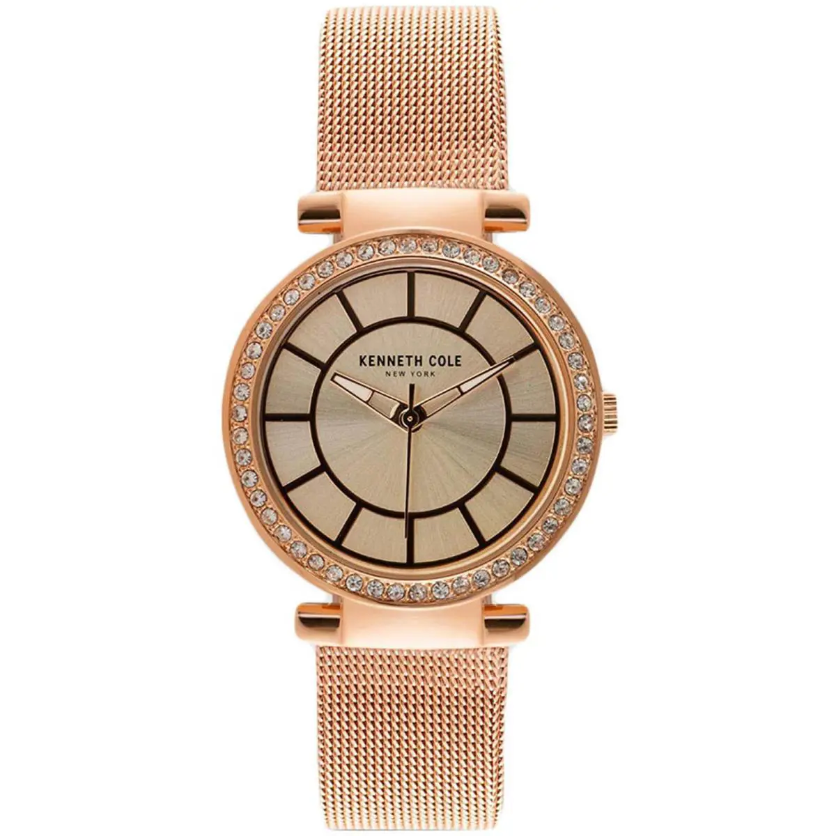 KCC0039001 Rose Gold Dial Rose Gold Stainless Steel Women`s Watch by Kenneth Cole