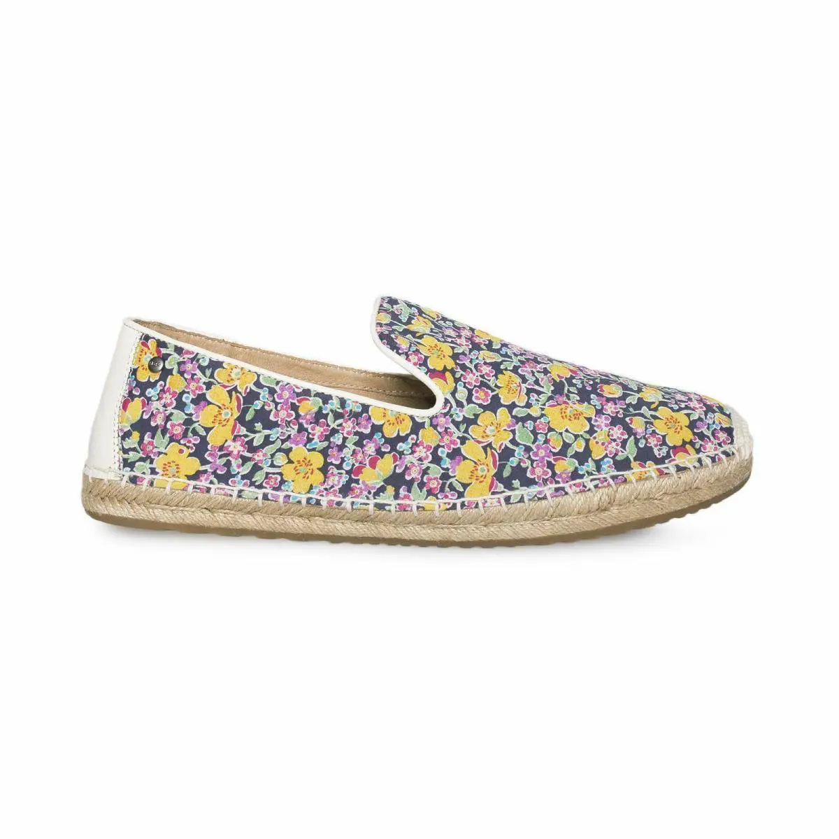 Ugg Sandrinne Antique White Espadrille Canvas Flats Loafers Womens Shoes 11