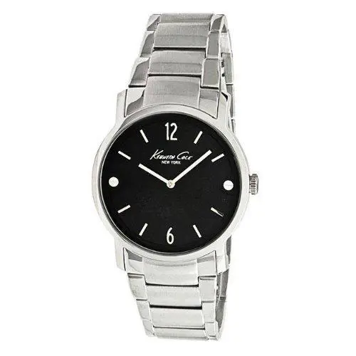 Kenneth Cole York Men`s Bracelet Collection Black Dial Watch KC3930
