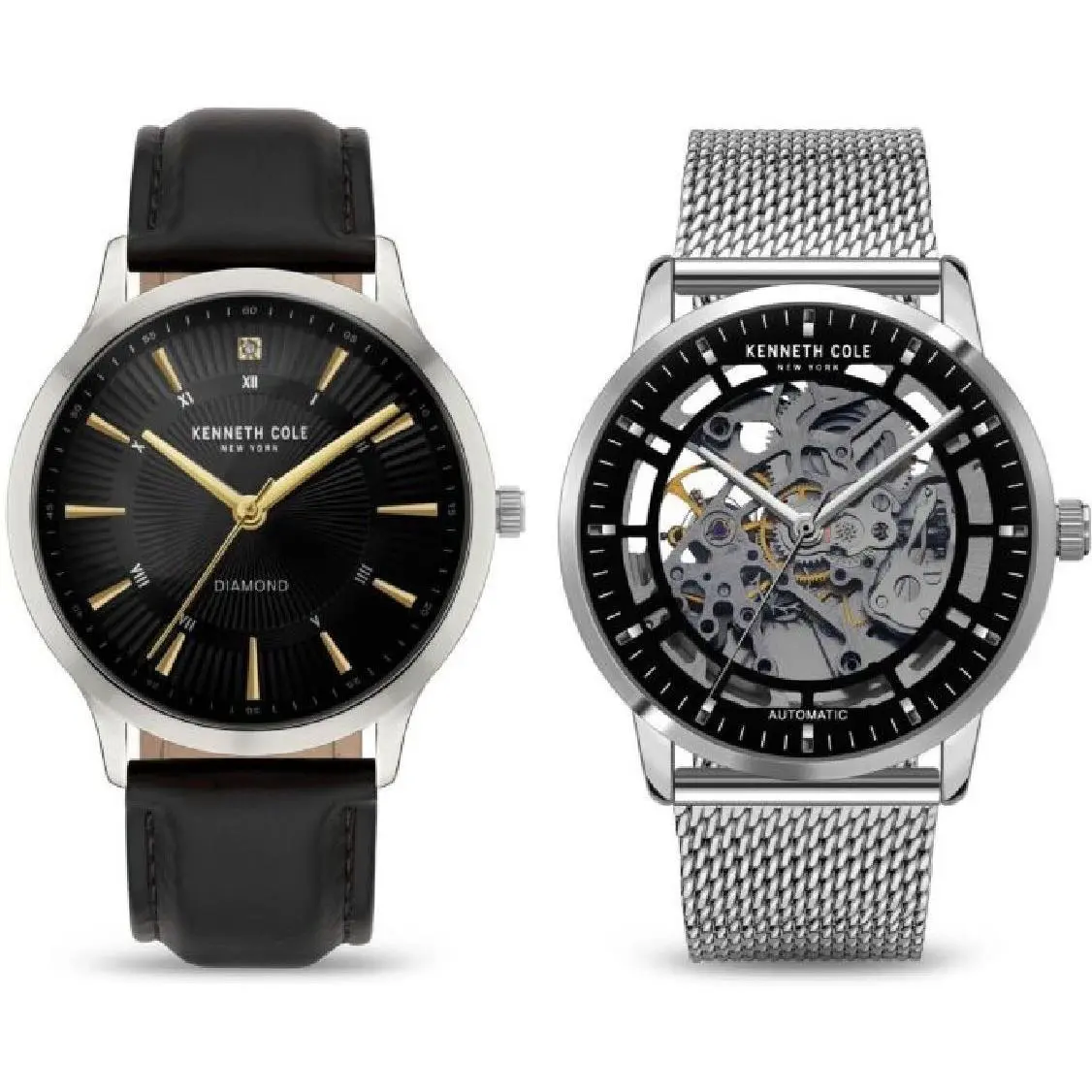 Kenneth Cole Men`s Automatic Quartz Watch Set - KCWGL2174152