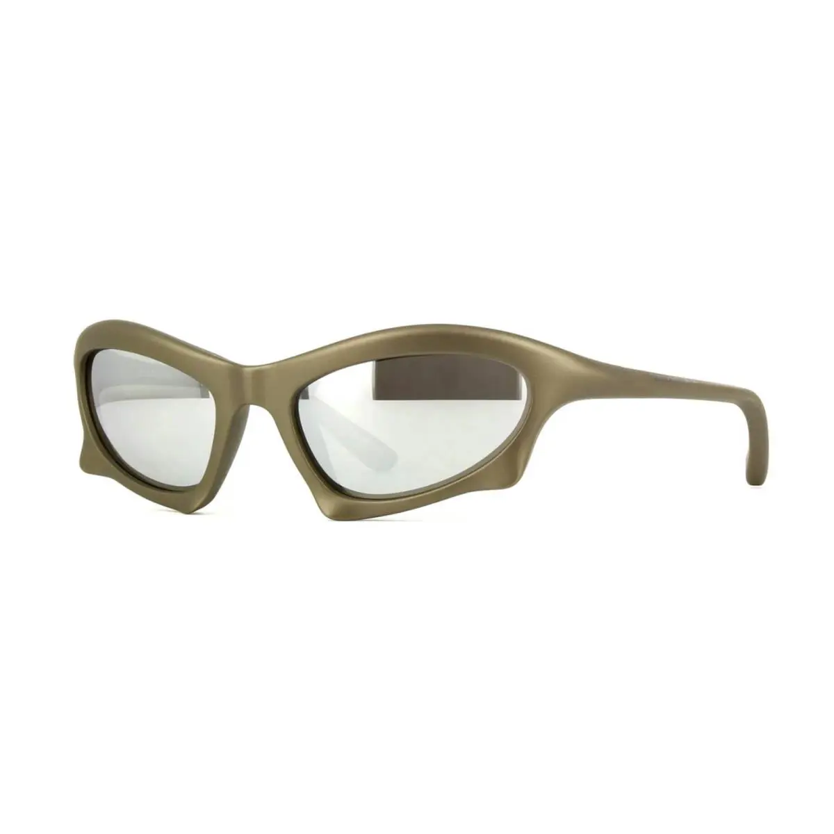 Balenciaga BB0229S Gunmetal/silver Mirrored 002 Sunglasses