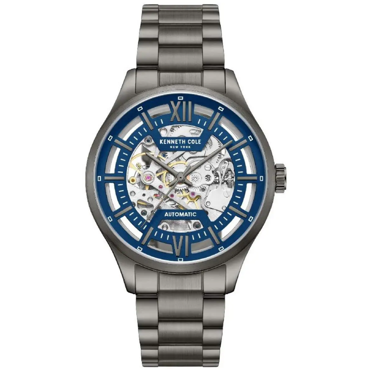 Kenneth Cole KCWGL0027205 Men`s Stainless Steel Automatic Skeleton Watch